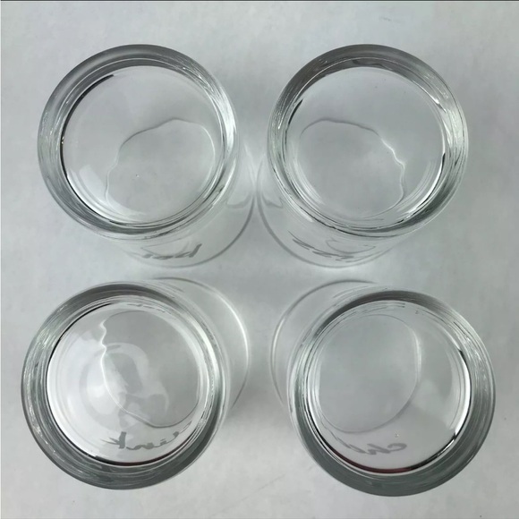 Set of 4 Highball Glasses Fizz Cheers Clink Pop 3 5/8"
#09202410 - Picture 6 of 10